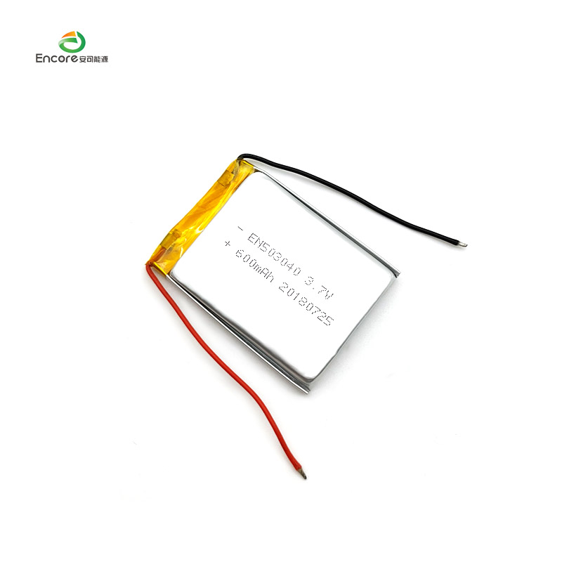 3.7V 600mah Lipo baterija