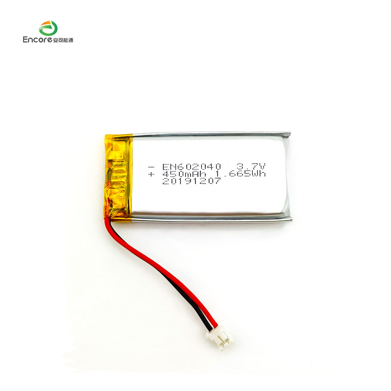 602040 3,7v 450mah ličio polimero baterija