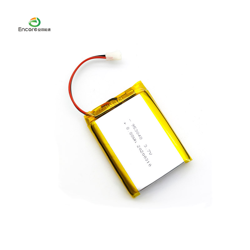 953848 2400 mAh 3,7 V įkraunamas lipo elementas